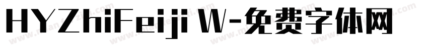 HYZhiFeiji W字体转换